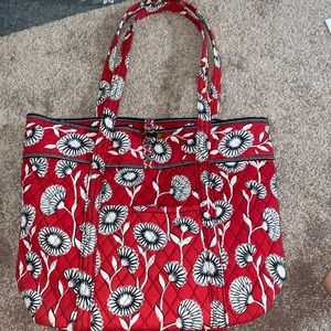 Vera Bradley tote Bag in Deco Daisy